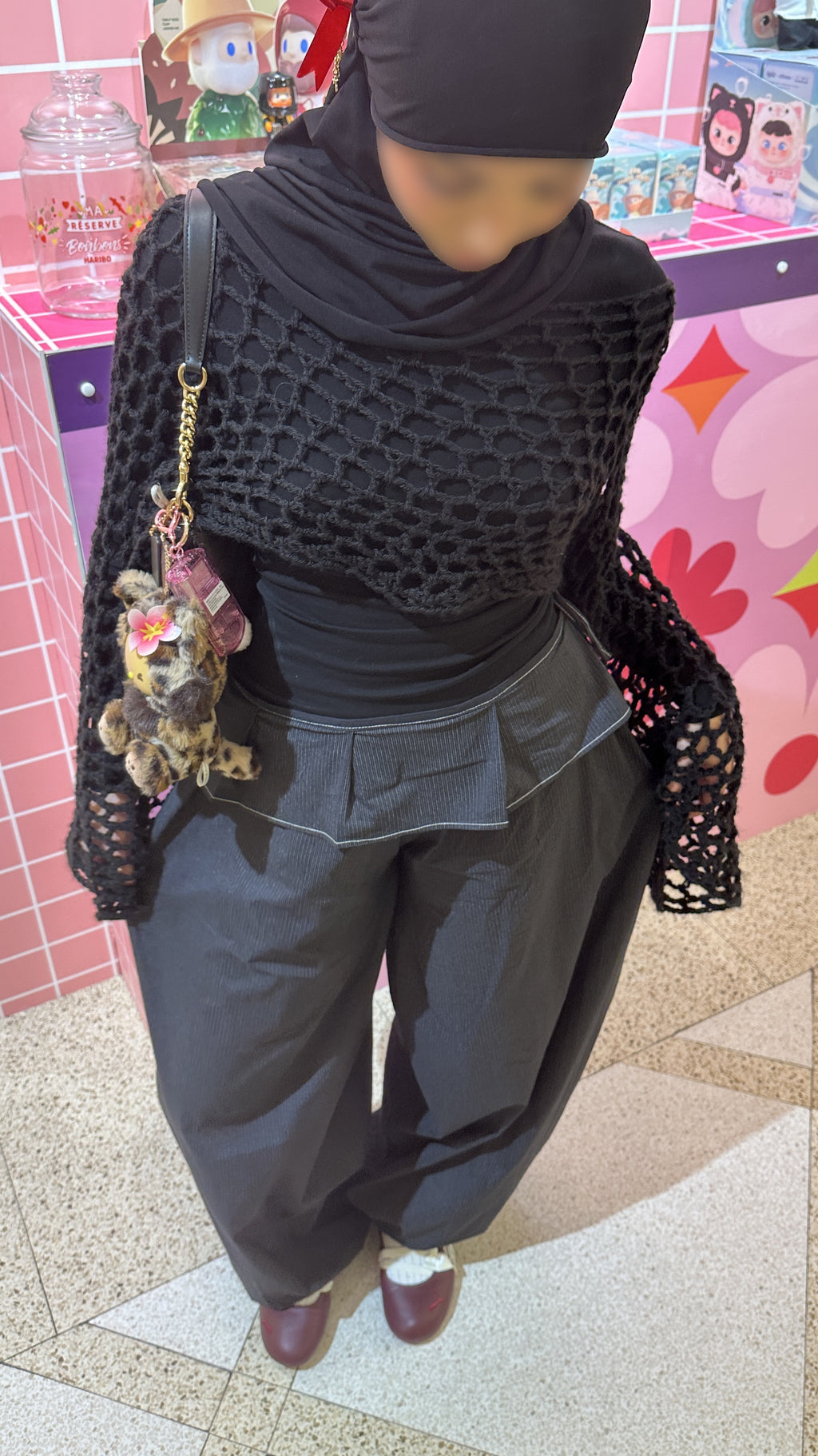 Pantalon ballon ajustable