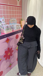 Pantalon ballon ajustable